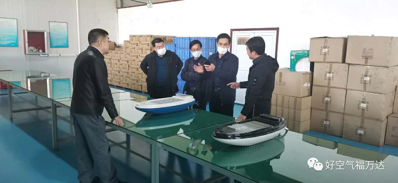 山东省潍坊市寒亭区领导莅临福万达进行项目洽谈